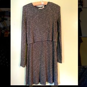 A&F Gray Sweater Dress (medium)